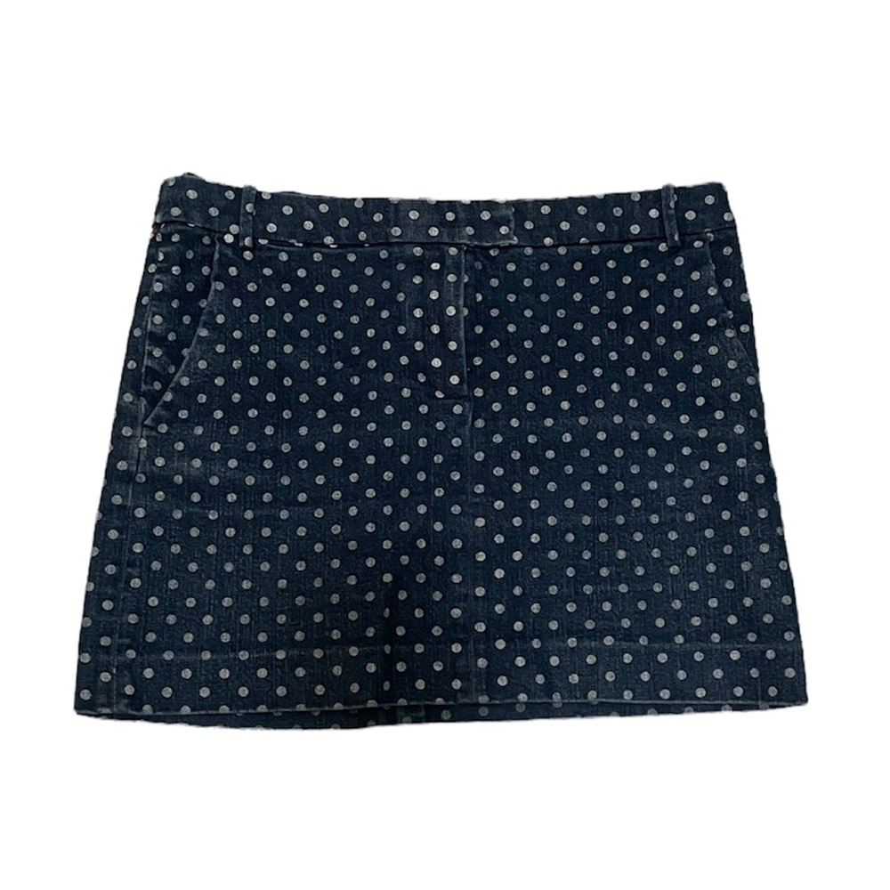 JCREW DENIM SKIRT W POCKETS